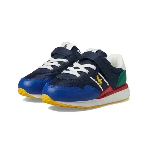 Polo Ralph Lauren Kids Other - NWB Polo Ralph Lauren Kids Train 89 Sport Size 10.5c Red/Blue/Yellow/ Sneaker